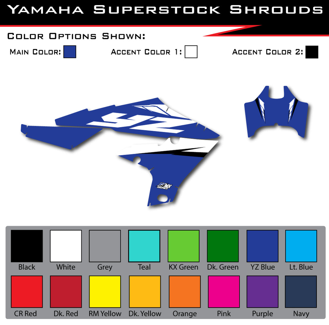 Yamaha Superstock Shroud Graphics