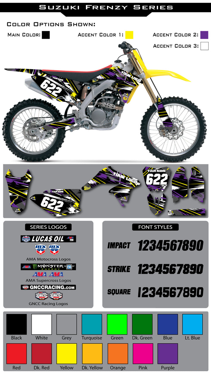 Suzuki Frenzy Graphic Kit
