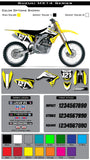 Suzuki MX 2 Graphic Kit