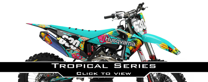 Husqvarna Tropical Graphic Kit