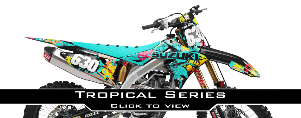 Suzuki Tropical Series Graphic Kit