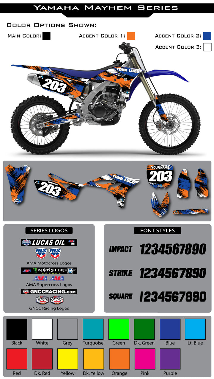 Yamaha Mayhem Graphic Kit