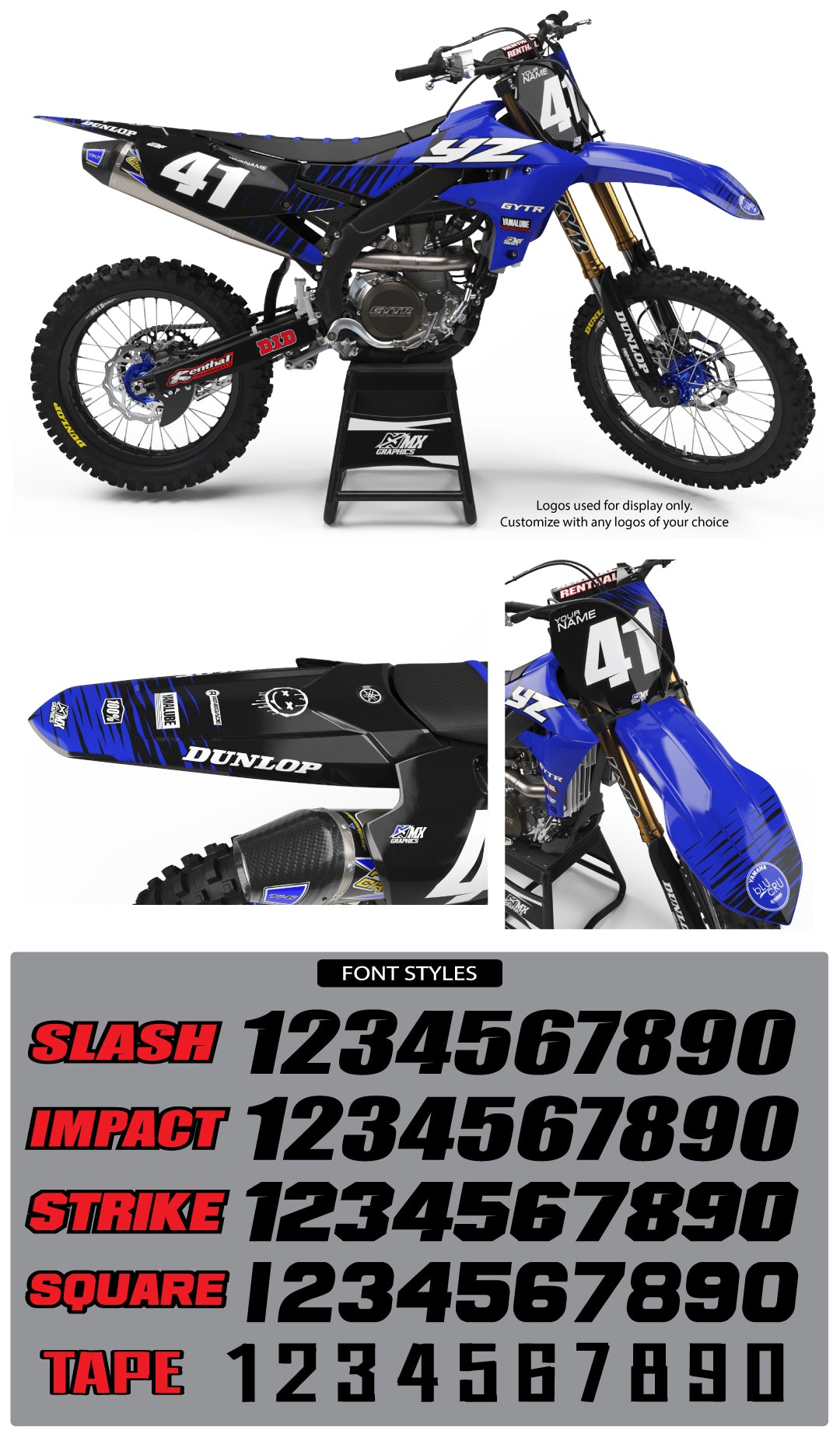Yamaha MX1 Graphic Kit