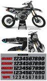Yamaha MX18 Graphic Kit