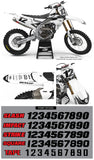 Yamaha MX27 Graphic Kit White