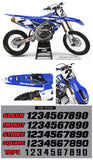 Yamaha Retro Graphic Kit Blue